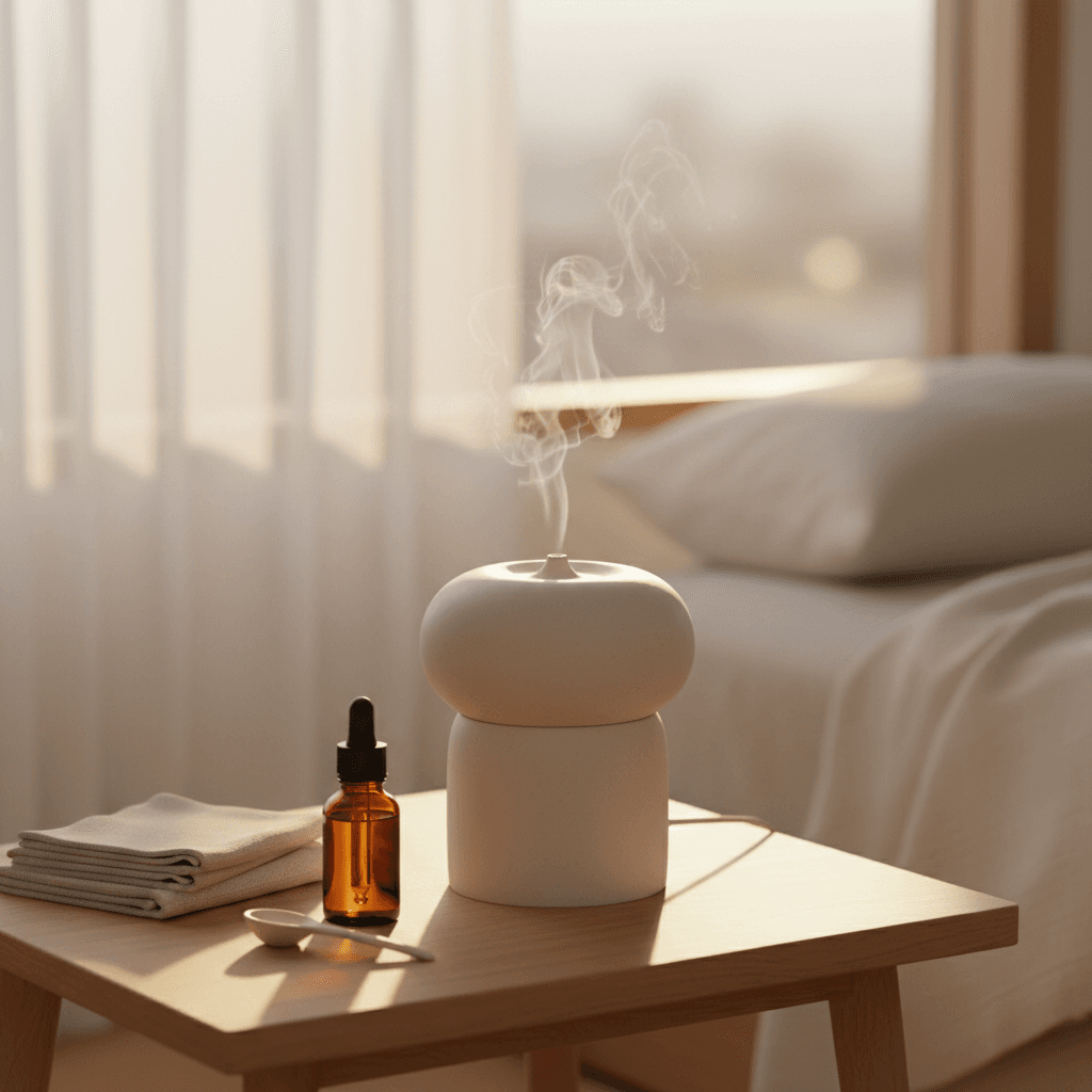 Aromatherapy essential oils available at the center